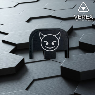 Backplate "Böser Smiley"