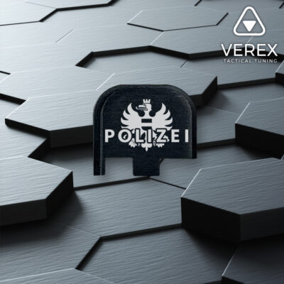 Slim-Line Backplate "Polizei" (Police officers only)