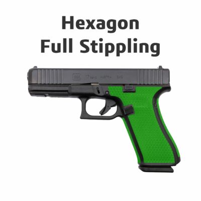 Hexagon Stippling FULL für Glock Pistolen